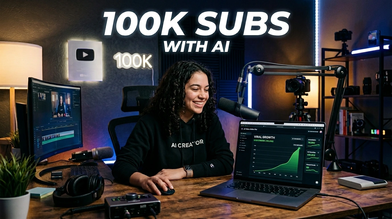Complete SEO guide on how to grow a YouTube channel to 100K subscribers using AI video automation in 2026