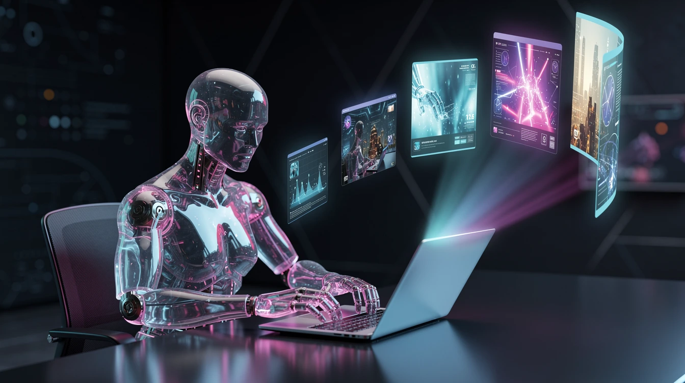 create viral AI video