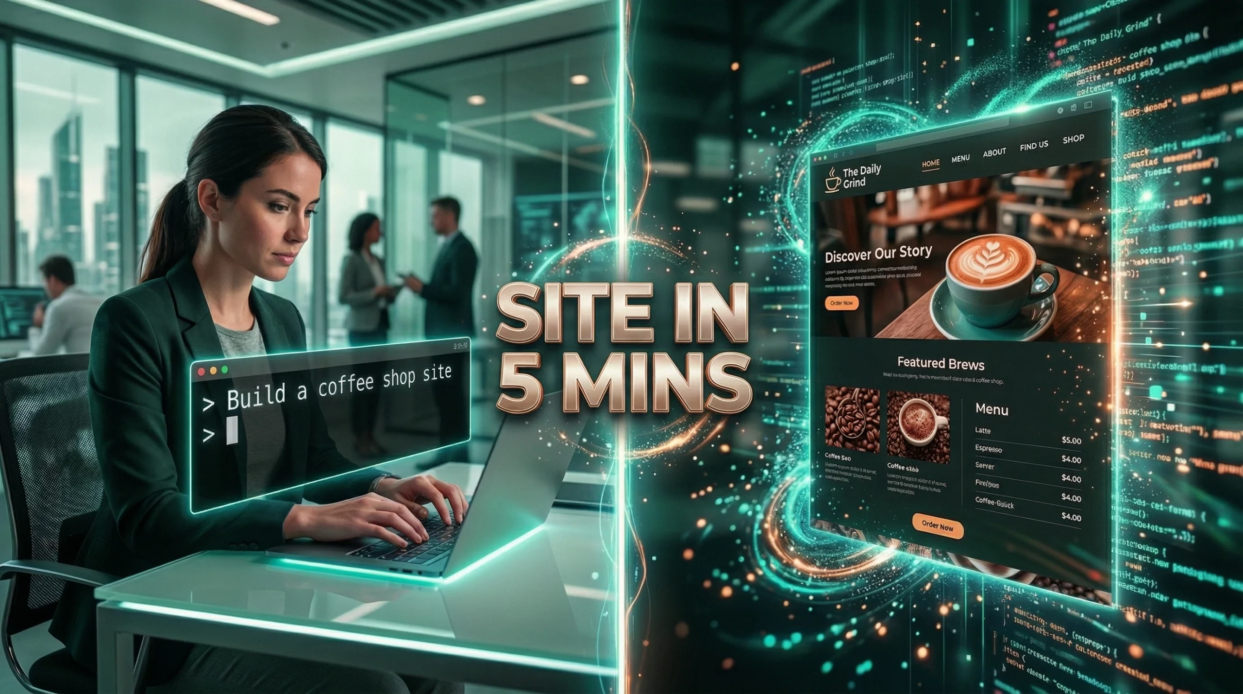Build a professional website with AI in 5 minutes tutorial 2026 guide